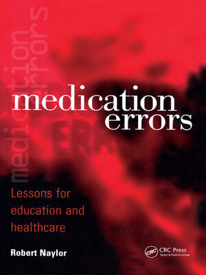 cover image of Medication Errors